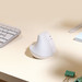 Logitech Lift for Mac Vertical Ergonomic Mouse White product in use