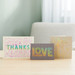 Cricut Cut-Away Cards Pastel A2 (10.8cm x 14cm) 8-pack product in use