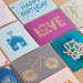 Cricut Cut-Away Cards Marina A2 (10,8 cm x 14 cm) 8-pack product in gebruik