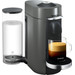 Magimix Nespresso Vertuo Plus Deluxe Titan + melkopschuimer voorkant