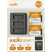 Jupio Kit: Battery GoPro HERO 12/11/10 AHDBT-901 (2x) + Compact USB Triple Charger Main Image