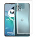 Just in Case Soft Motorola G72 Back Cover Transparent front