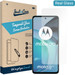 Just In Case Tempered Glass Motorola G72 Screenprotector Zwart verpakking