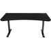 Arozzi Arena Game Desk Pure Black Main Image