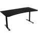 Arozzi Arena Game Desk Pure Black left side