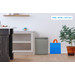 Brabantia Bo Touch Bin 2x30 Liters Mineral Concrete Gray visual Coolblue 1