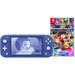 Nintendo Switch Lite Blue + Mario Kart 8 Deluxe Switch Main Image