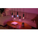 Philips Hue Lightguide Ellipse White and Color E27 + hanglampsnoer product in gebruik