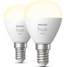 Philips Hue Kogellamp White E14 Duo pack Main Image