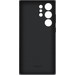 Samsung Galaxy S23 Ultra Back Cover Leer Zwart achterkant