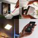 Philips Hue Welcome Wall Washer White + Outdoor Sensor product in use