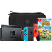 Nintendo Switch Red/Blue + Animal Crossing New Horizons + BlueBuilt Travel Case Main Image