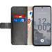 Just in Case Wallet Nokia X30 Book Case Zwart 