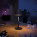 Philips Hue Go Table Lamp - White and Color - Black product in use