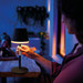 Philips Hue Go Table Lamp - White and Color - Black product in use