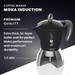 Bialetti New Moka Induction Zwart 6 kopjes 