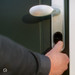 LOQED Touch Smart Lock Black product in use