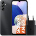 Samsung Galaxy A14 128GB Black 5G + Samsung Fast Charger Black Main Image