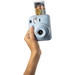 Fujifilm Instax Mini 12 Pastel Blue product in gebruik