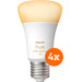 Philips Hue White Ambiance E27 1100lm 4-pack Main Image