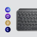 Logitech MX Keys Mini Draadloos Qwerty Grafiet + Logitech MX Anywhere 3S Compact Zwart visual leverancier