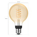 Philips Hue Filament Light White Globe E27 3-pack visual supplier