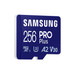 Samsung PRO Plus 256GB (2023) microSDXC + SD Adapter 