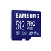 Samsung PRO Plus 512GB (2023) microSDXC + SD Adapter 