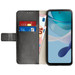 Just in Case Wallet Motorola Moto G53 Book Case Zwart Main Image