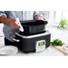 GreenPan Elite Slowcooker Zwart 6 Liter product in gebruik