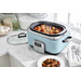 GreenPan Elite Slowcooker Blue Haze 6 Liter product in gebruik