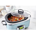 GreenPan Elite Slowcooker Blue Haze 6 Liter product in gebruik