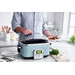 GreenPan Elite Slowcooker Blue Haze 6 Liter product in gebruik