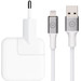 Apple 12W USB Oplader + BlueBuilt Usb A naar Lightning Kabel 1,5m Nylon Wit Main Image