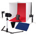 Caruba Portable Fotostudio 40x40x40cm + Led Lamp (2x) voorkant