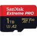 SanDisk MicroSDXC Extreme Pro 1TB 200mb/s voorkant