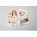 Cricut Waterbestendige Stickerset Holografisch Wit A4 (5 vellen) product in gebruik