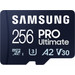 Samsung PRO Ultimate 256GB (2023) MicroSDXC + USB Reader front