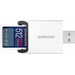 Samsung SDXC PRO Ultimate 512GB 200MB/s + USB lezer product in gebruik