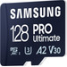 Samsung PRO Ultimate 128 GB (2023) microSDXC + SD Adapter 