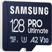 Samsung PRO Ultimate 128 GB (2023) microSDXC + SD Adapter 