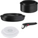 Tefal Ingenio Black Stone Pannenset 8-delig 