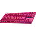 Logitech G PRO X TKL Lightspeed Gaming Toetsenbord Qwerty Magenta rechterkant