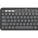 Logitech Pebble Keyboard 2 - K380s Graphite QWERTY detail