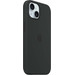 Apple iPhone 15 Back Cover met MagSafe Zwart achterkant