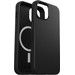 OtterBox Symmetry Apple iPhone 15 Back Cover Black with MagSafe right side