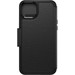 Otterbox Strada Apple iPhone 15 Plus Book Case Leer Zwart Met MagSafe 