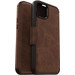 Otterbox Strada Apple iPhone 15 Plus Book Case Leather Brown with MagSafe right side