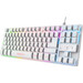 Trust GXT 833W Thado TKL Gaming Keyboard QWERTY White right side