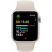 Apple Watch SE (2022) 40mm Starlight Aluminum Sport Band M/L front